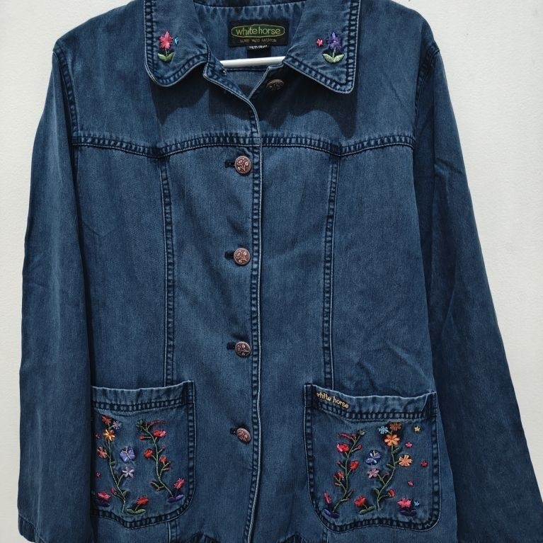 preloved - blazer jeans