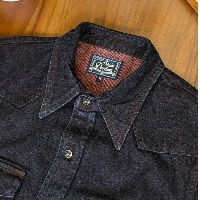 Studio D’Artisan D5727 Bengara Denim Shirt