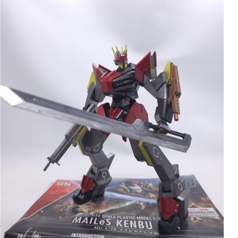 [ori] REPAINTED HG 1/72 kyokai senki mailes kenbu zan