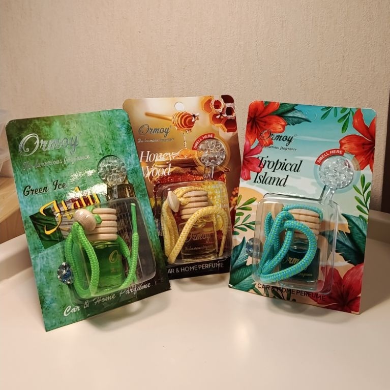 ORMOY PARFUM MOBIL / ORMOY HONEYWOOD / ORMOY PARFUM GANTUNG PAKET 6PCS