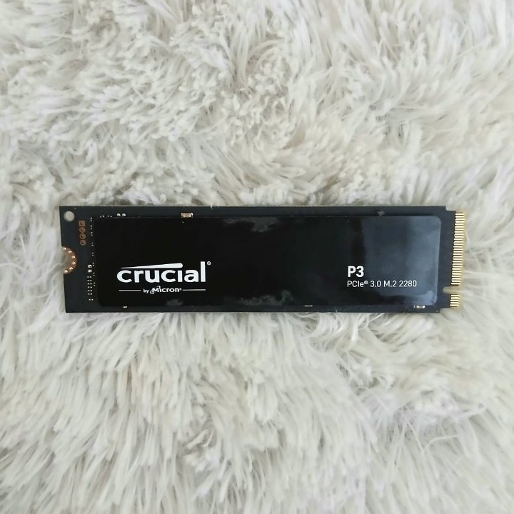 SSD M.2 NVMe Crucial P3 1TB 1000GB Normal Helath 74%