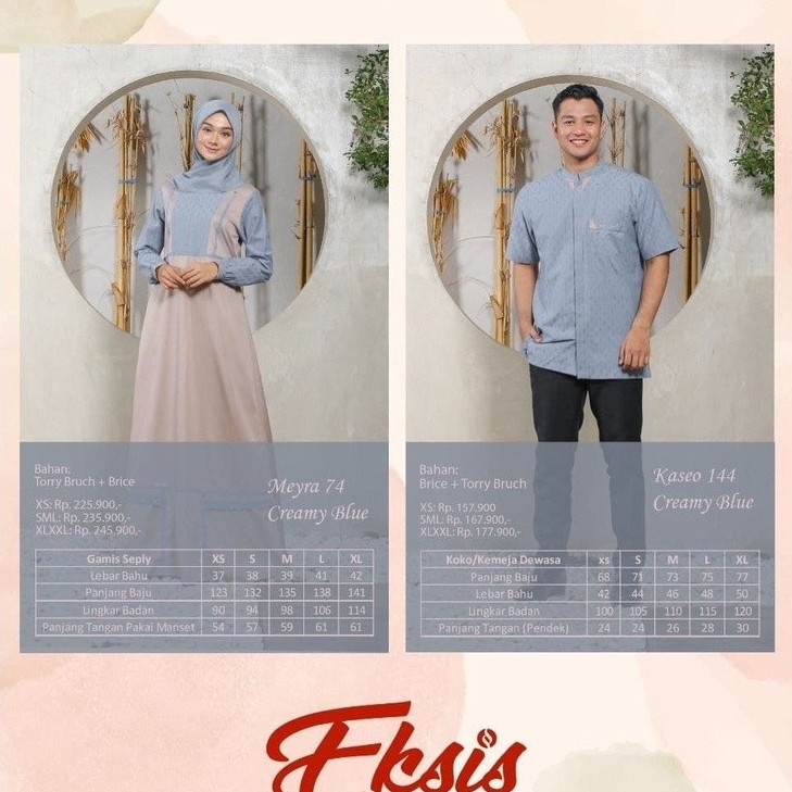 [BISA COD] COUPLE HITS 50 CREAMY BLUE SEPLY KOKO DEWASA KAHFI KASEO 144 CREAMY BLUE GAMIS DEWASA MEY