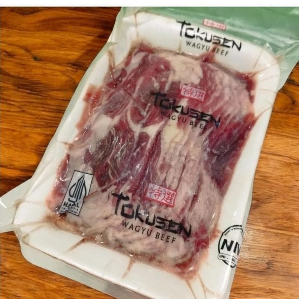 Tokusen Beef Wagyu (Slice) 500 GR