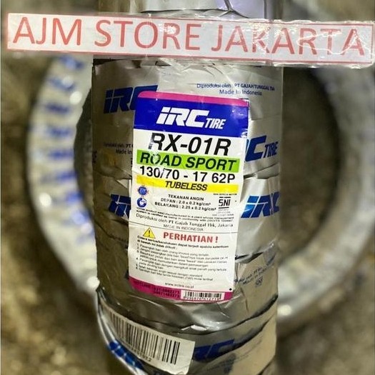 IRC RX-01R 130/70-17 Tubeless..