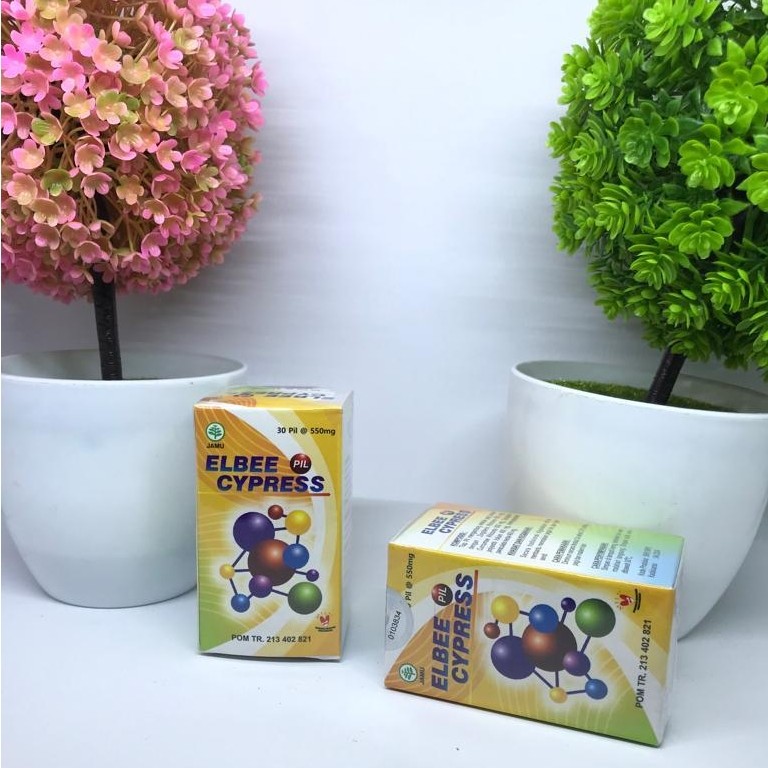 [PROMO] ELBEE CYPRESS isi 30 pil solusi sendi dan syaraf sangat ampuh dan original.