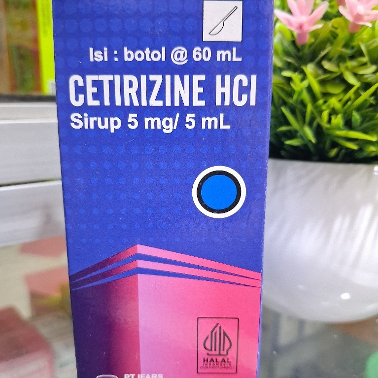 CETRIZINE HCL SIRUP 5MG PT IFARS