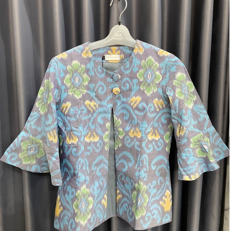 Blazer Endek Tenun/Blazer Wanita/Endek Bali