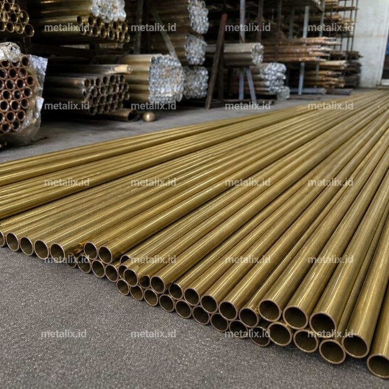 Pipa kuningan Od 25mm Id 23mm x 100mm