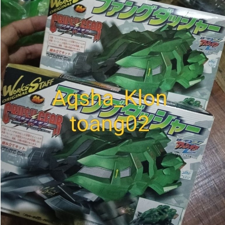 Crush Gear Fangdasher BANDAI Fullset ori