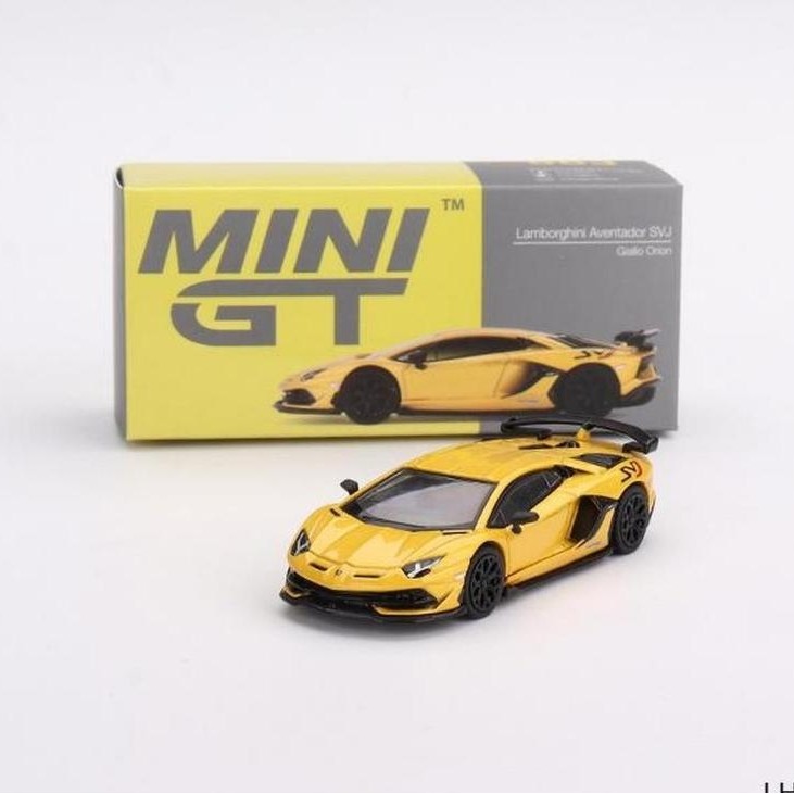 MINIGT 563 Lamborghini Aventador SVJ Giallo Orion Mini GT MGT Diecast
