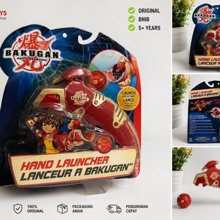Bakugan Battle Brawlers Hand Launcher Original BNIB Rare Vintage Kolektor