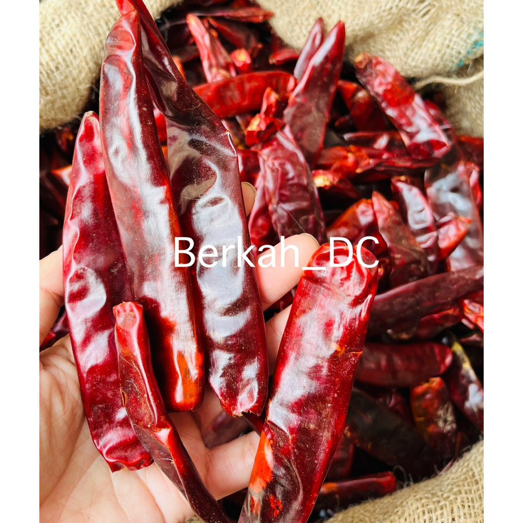 Cabe Merah Besar Kering WonderHot Tanpa Tangkai