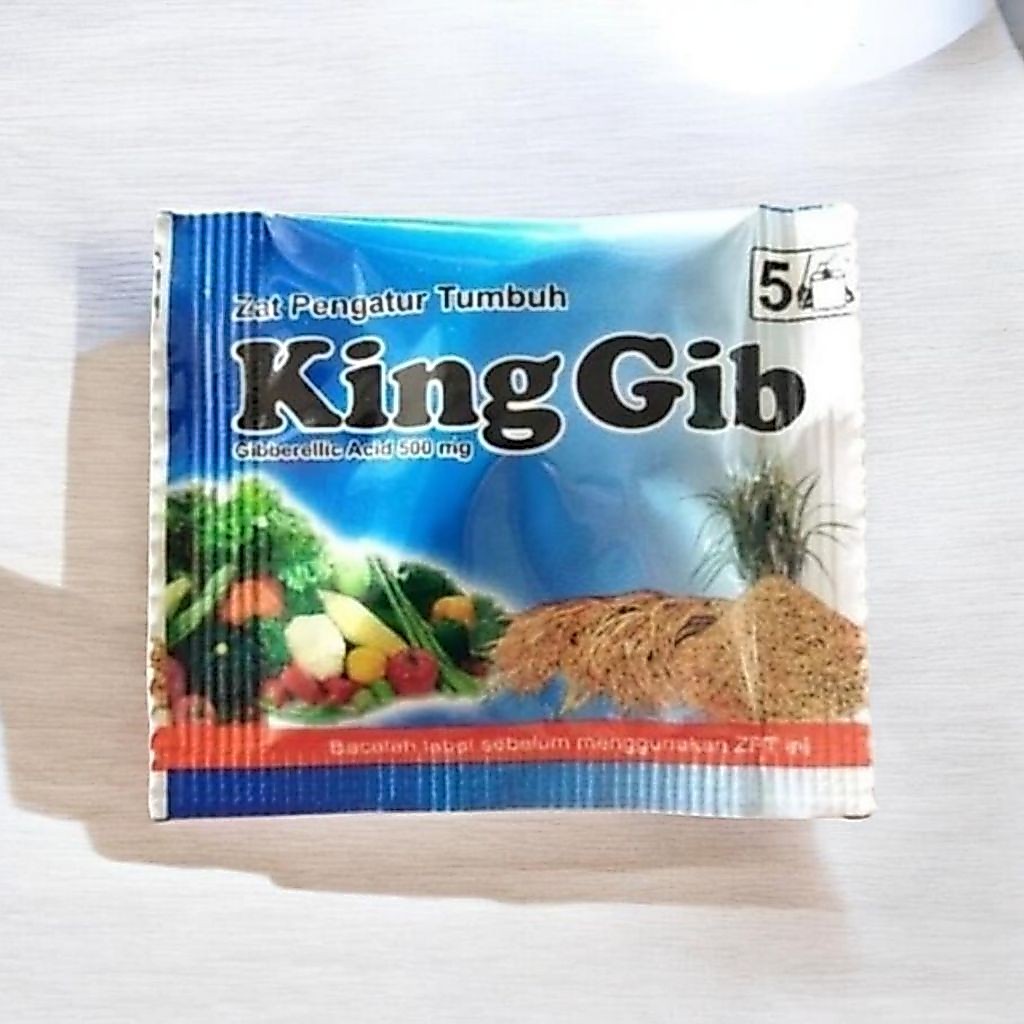 ZPT KING GIB 5GR PEMBESAR BUAH DAN UMBI TANAMAN
