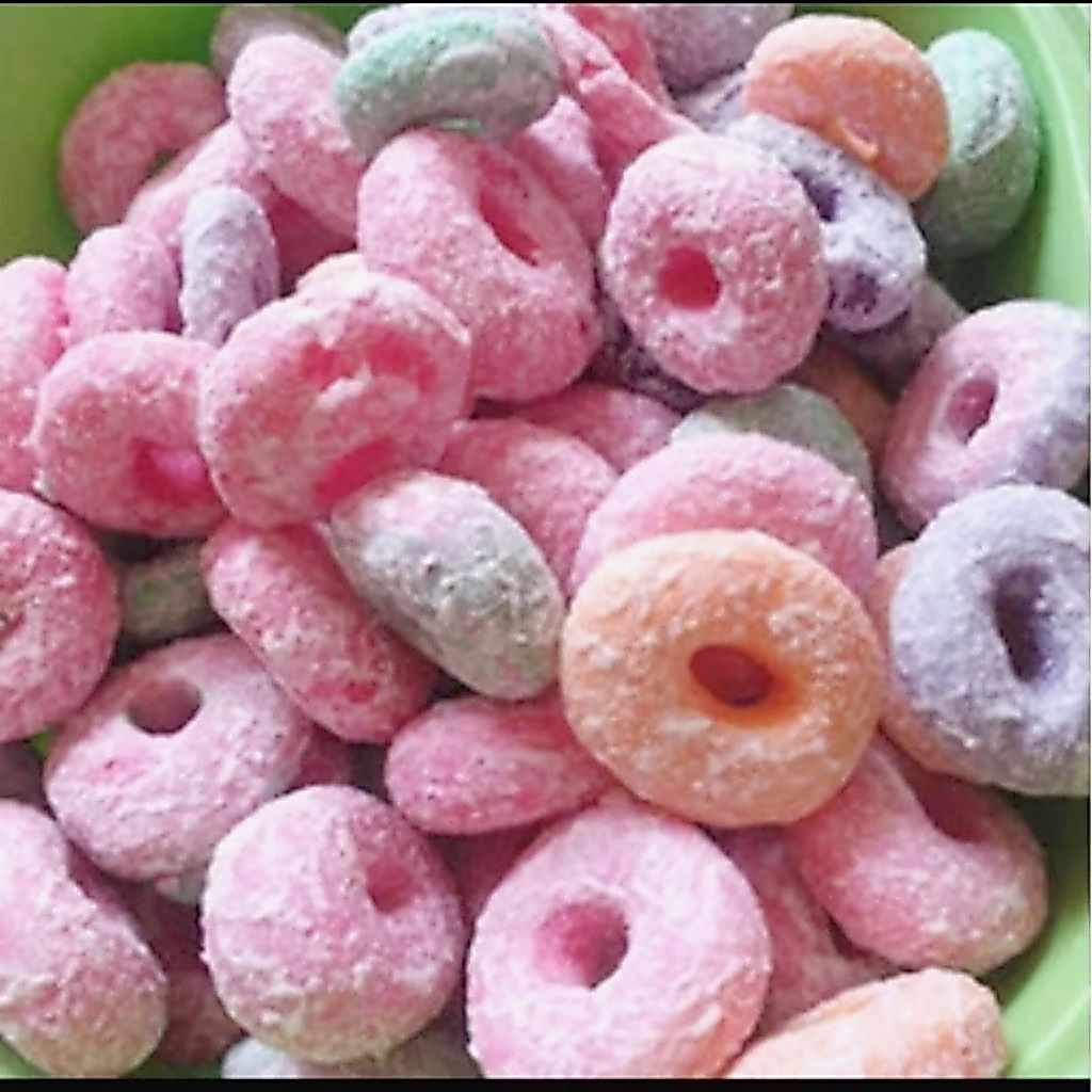 getas donat getas warna warni donat pelangi