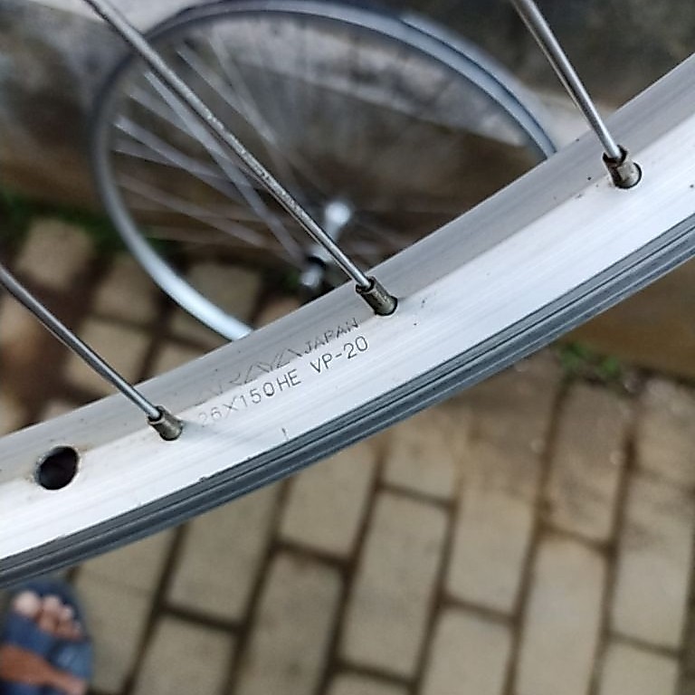 wheelset 26 vintage araya shimano sloop
