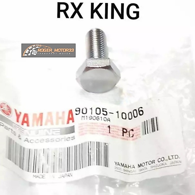 BAUT KOMSTIR STANG SEGITIGA ATAS RX KING RXK ORIGINAL 90105-10006