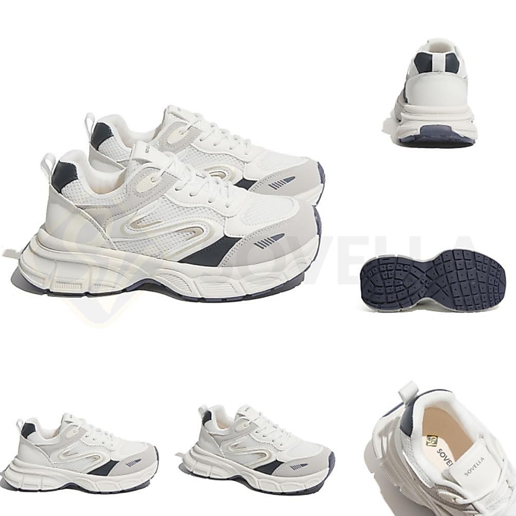 Hot Sovella Greyson Sepatu Sneakers Olahraga Wanita Putih