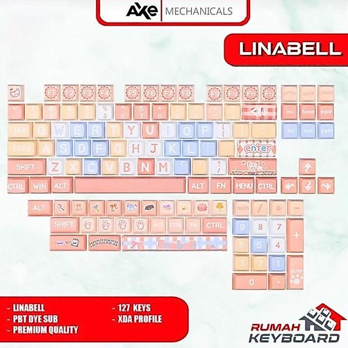 KEYCAP - KEYCAPS - XDA - LINABELL - PBT - DYE SUB