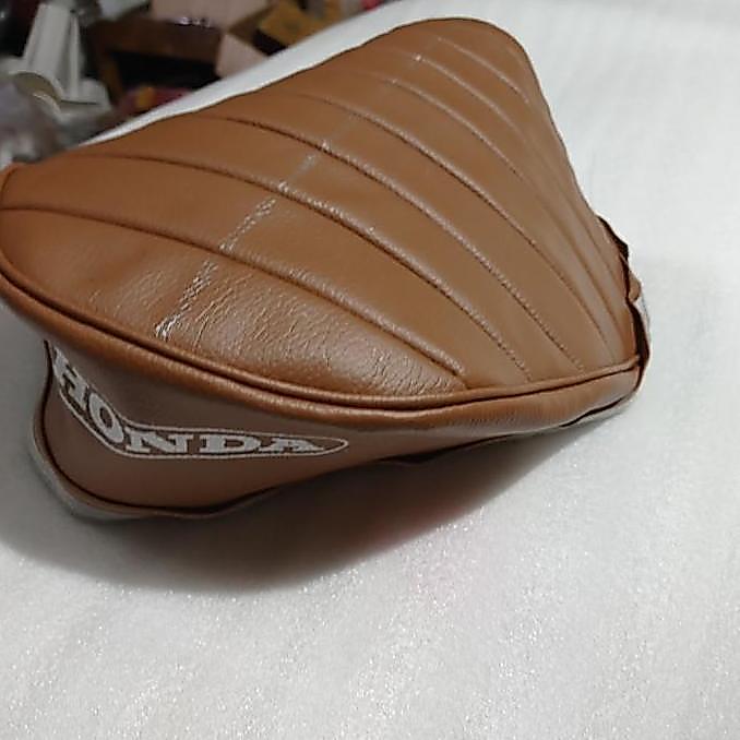 cover kulit krakap jok depan single singel honda c70 streetcub cupi
