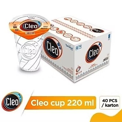 Cleo Cup Air Mineral Gelas Cleo 220ml
