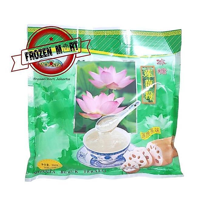 NEW MONSTA BUBUK AKAR TERATAI / HEALTHY FOOD OUFEN LOTUS ROOT POWDER 300G ORI