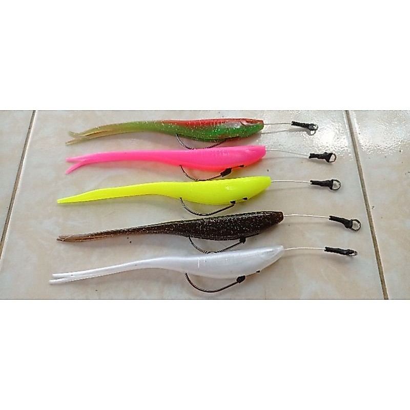 Silincer 18 cm 20 gram - umpan casting ikan toman killer