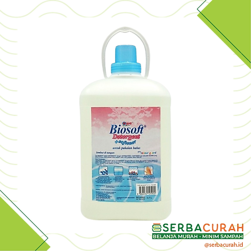 Yuri Biosoft Detergent | Jerigen 3,7 L