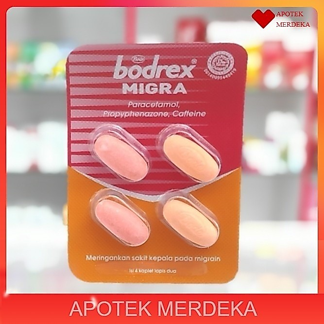 bodrex migra 4 tablet / bodrek migran
