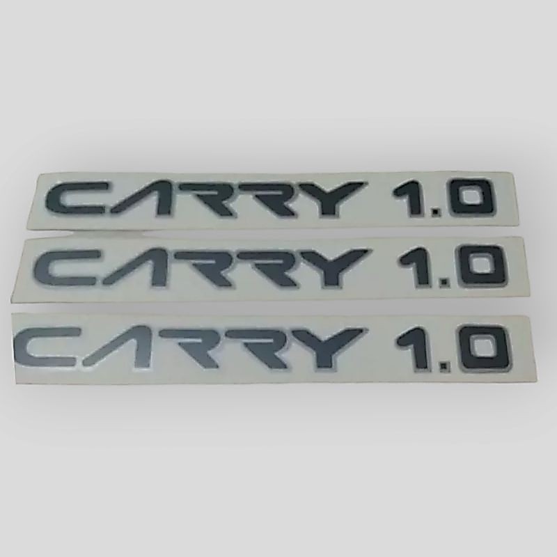 Sticker CARRY 1.0 sticker tulisan carry 1.0 bahan transparan