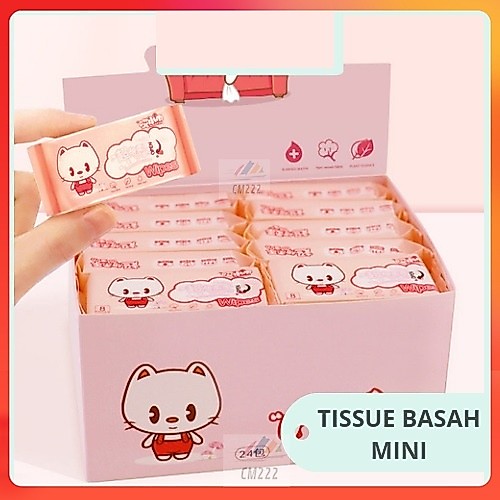 Tisu Basah Mini/Tissue Basah Kecil Travel