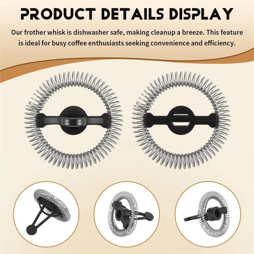 A47T Replacement Parts 2-in-1 Frother Whisk,for Keurig K-Latte Single Serve K-Cup Coffee and Latte M