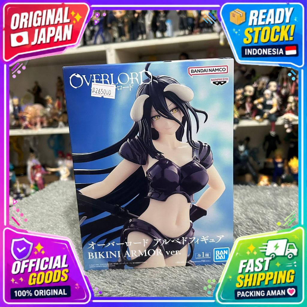 [MISB] Overlord Albedo Figure BIKINI ARMOR ver. Japan Anime Novel BANPRESTO