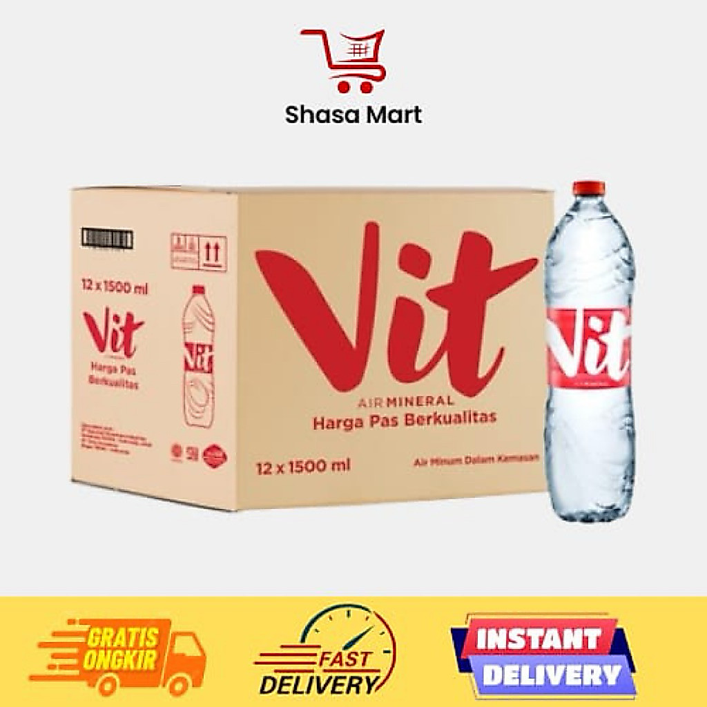 Vit 1500ml 1 Dus isi 12 Botol