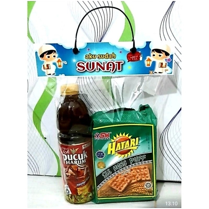 Tas Plastik Khitan // plastik jajan sunatan