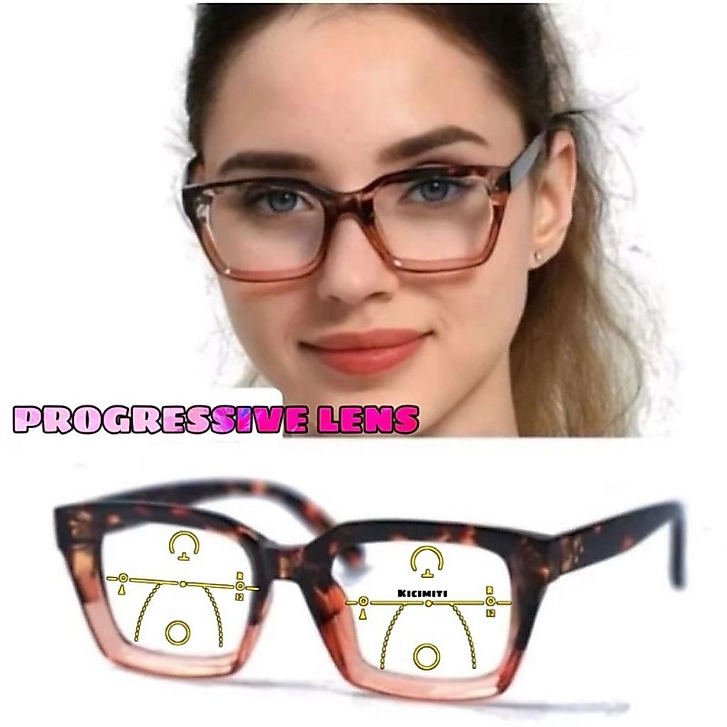 KACAMATA PLUS BACA PROGRESIF ANTIRADIASI FRAME 901