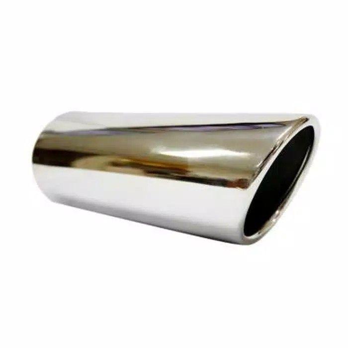 READY Muffler / Buntut Knalpot Avanza Xenia Lama New Miring (6cm) - Default, Standar