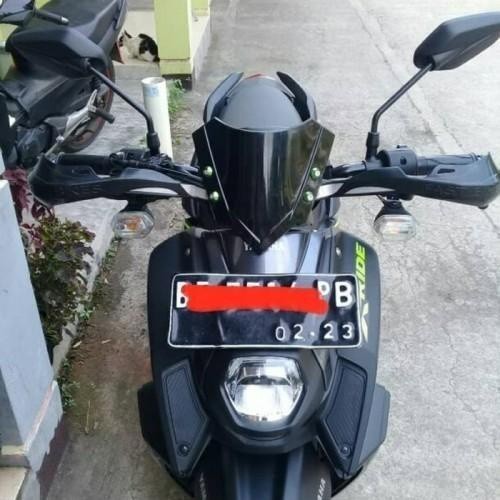WINSHIELD VISOR BEAT STREET PLUS BRACKET - VISOR XRIDE-sacrlet