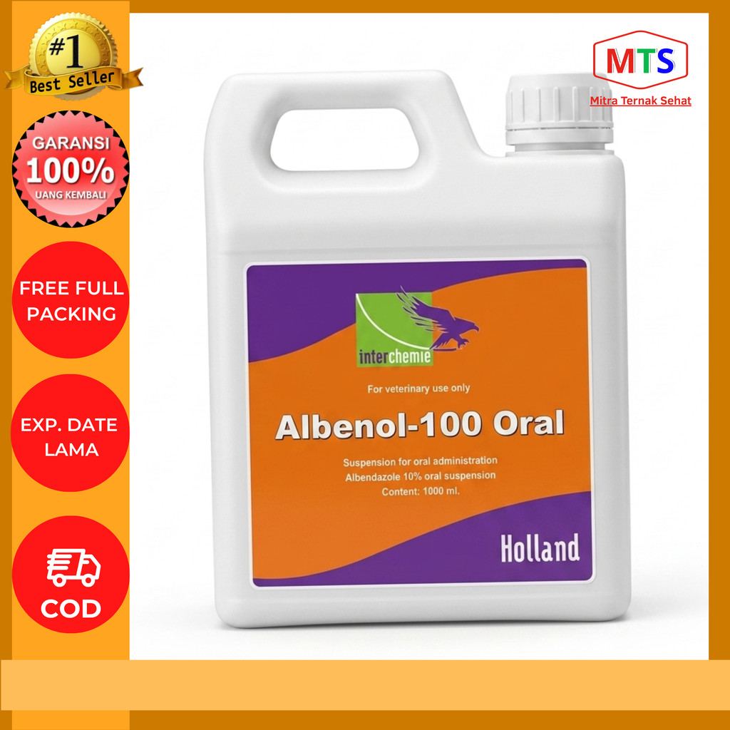 Albenol 100 Oral Albenol ORAL  Obat Cacing 1 liter