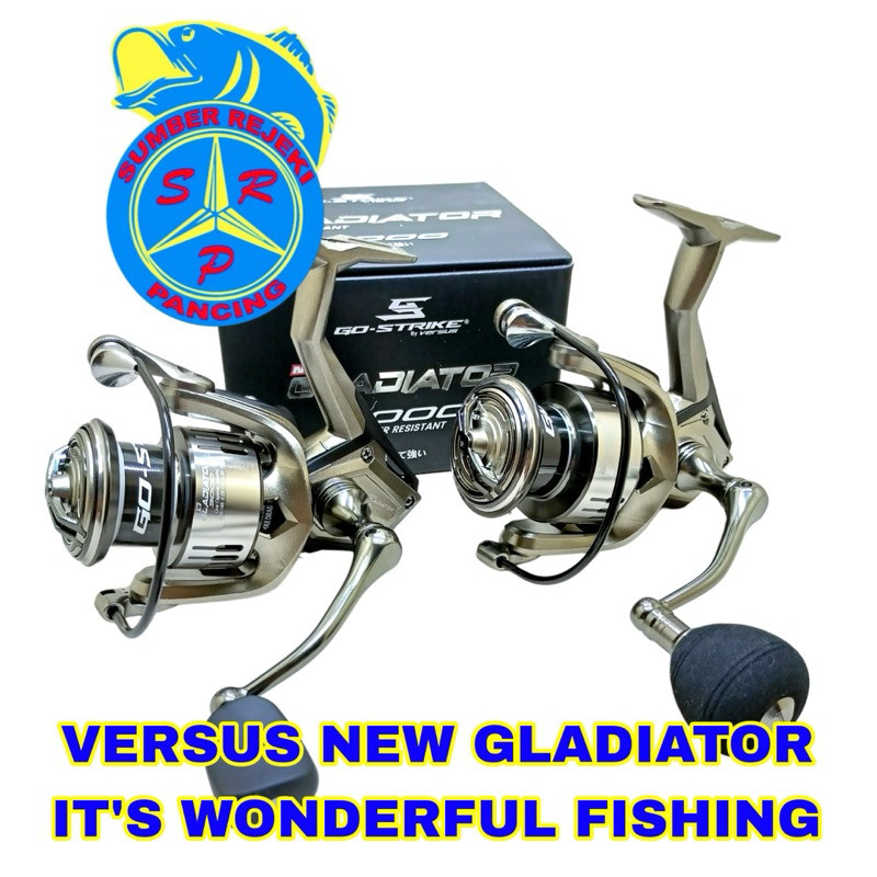 Reel Versus gladiator new 1000 2000 3000 4000 6000 power handle