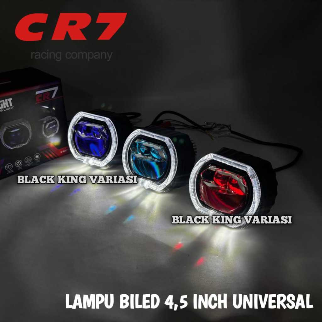 C672-Lampu Biled Projector 3 Laser Lensa Lampu Projie Biled 3 Laser LED Lampu Biled Projie Lampu Uta