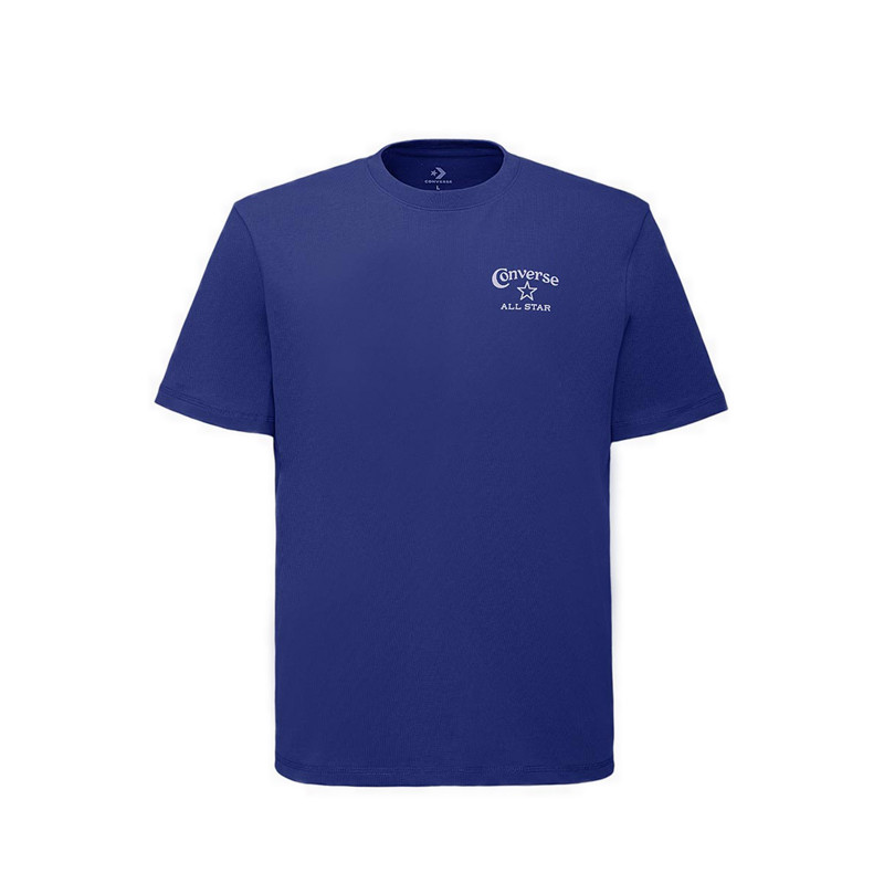 Converse Arch Star Logo Men's Tee - Indigo Outside