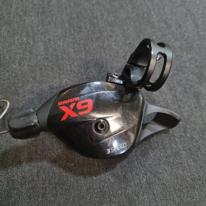 MQ BIKE | SHIFTER SRAM X9 3 SPEED KIRI SHIFTER LEFT BEKAS