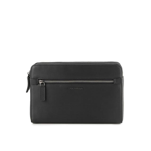 Obermain Clutch Pria ALOHA CLUTCH - L Black OBC1035BK - 0, Hitam