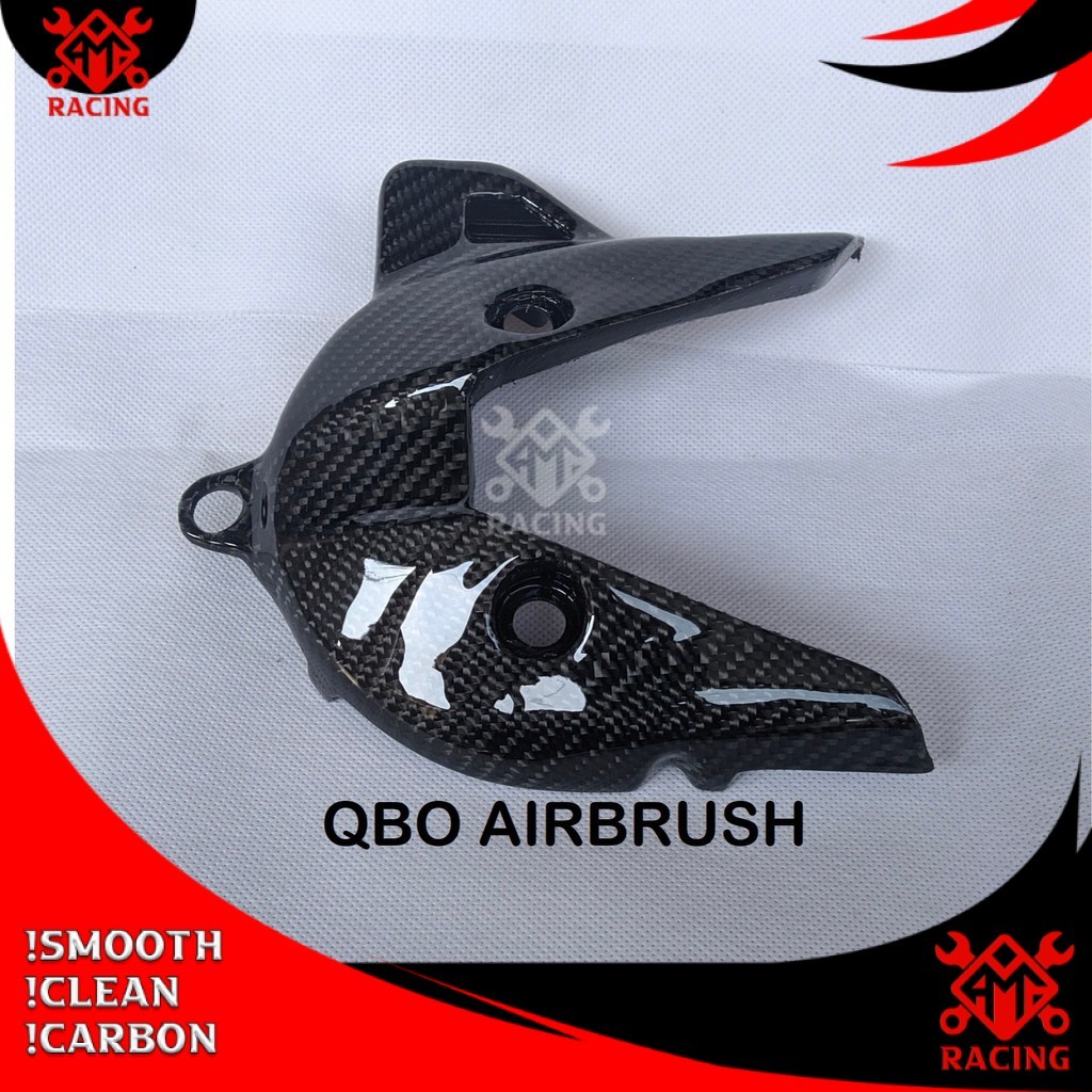 CARBON KEVLAR - CAP L AIRDUCT KEONGAN CVT SCOOPY BEAT ESP CARBON KEVLAR