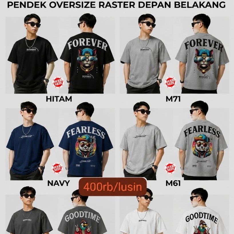 Paket Murah isi 12 Paket Kaos Oversize Kaos Premium