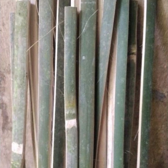 bambu bilah ajir tanaman 25cm- 150cm/ turus penyangga tanaman rambat