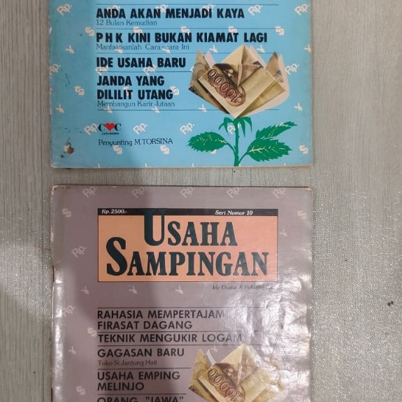 Buku Jadul Usaha Sampingan
