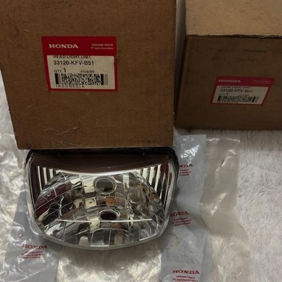 Headlamp NOS ori Honda Supra 100