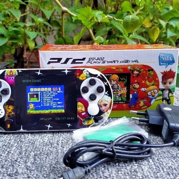Murah PVP wish game 64 bit type DW 777 layar mini game bot game mainan anak game pocket ,mainan anak
