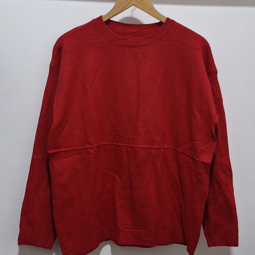 Sweater polos jumbo wanita ld 140cm